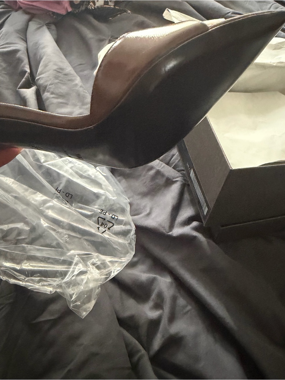 Giuseppe Zanotti Brown Pointed Leather Slide Mule - Picture 3 of 4